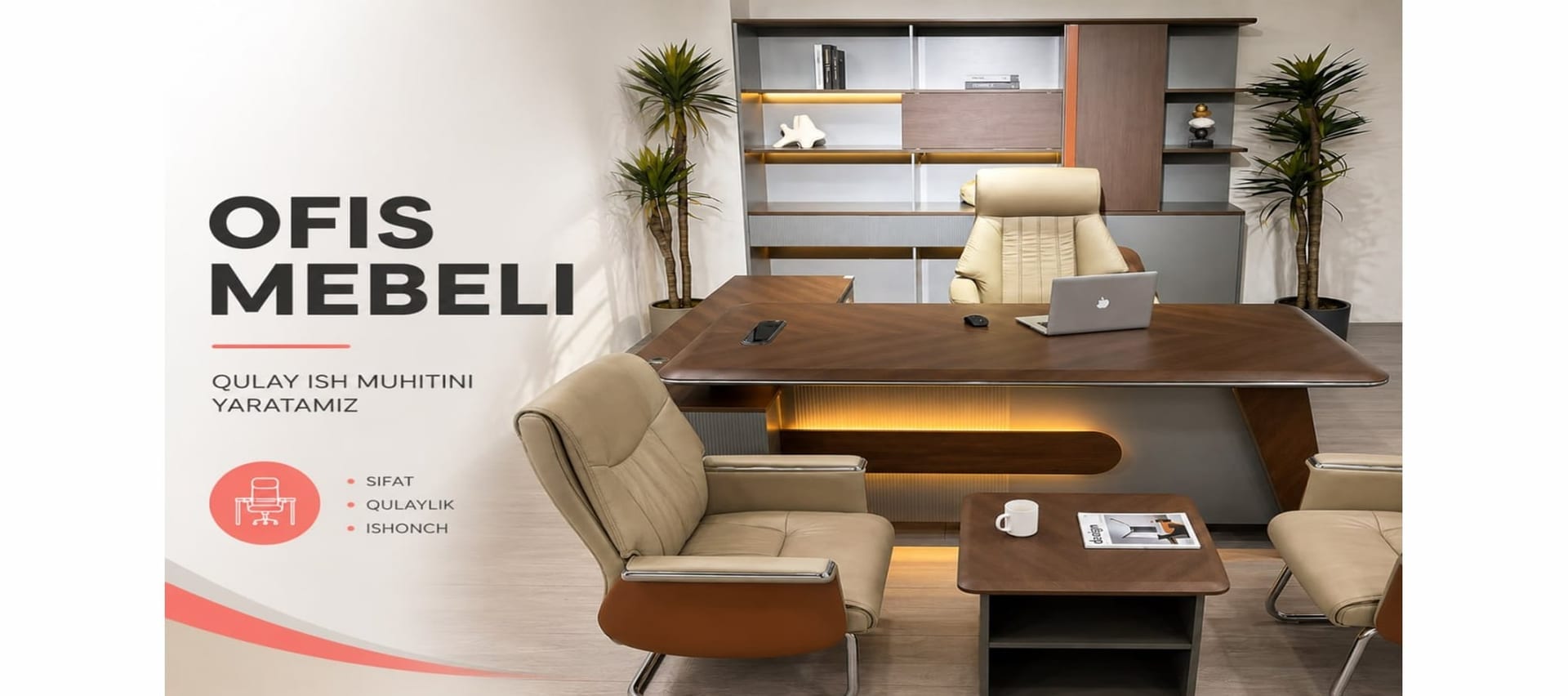 Ofis mebeli — qulay ish muhiti